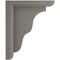 Ekena Millwork 3 1/2"W x 7"D x 9"H Hamilton Traditional Wood Vintage Decor Bracket, Reclaimed Grey BKTWD03X07X09HAGY - alternate 2